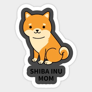 Shiba Inu Mom - Pet Sticker